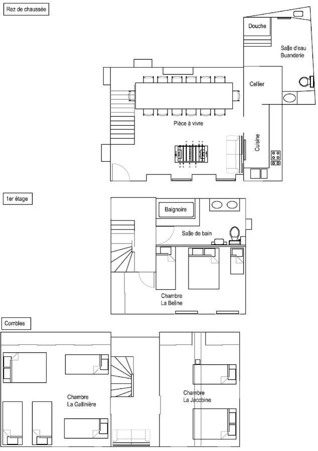 La Cambuse Des Gones - Gite 3 Chambres Thurins Экстерьер фото
